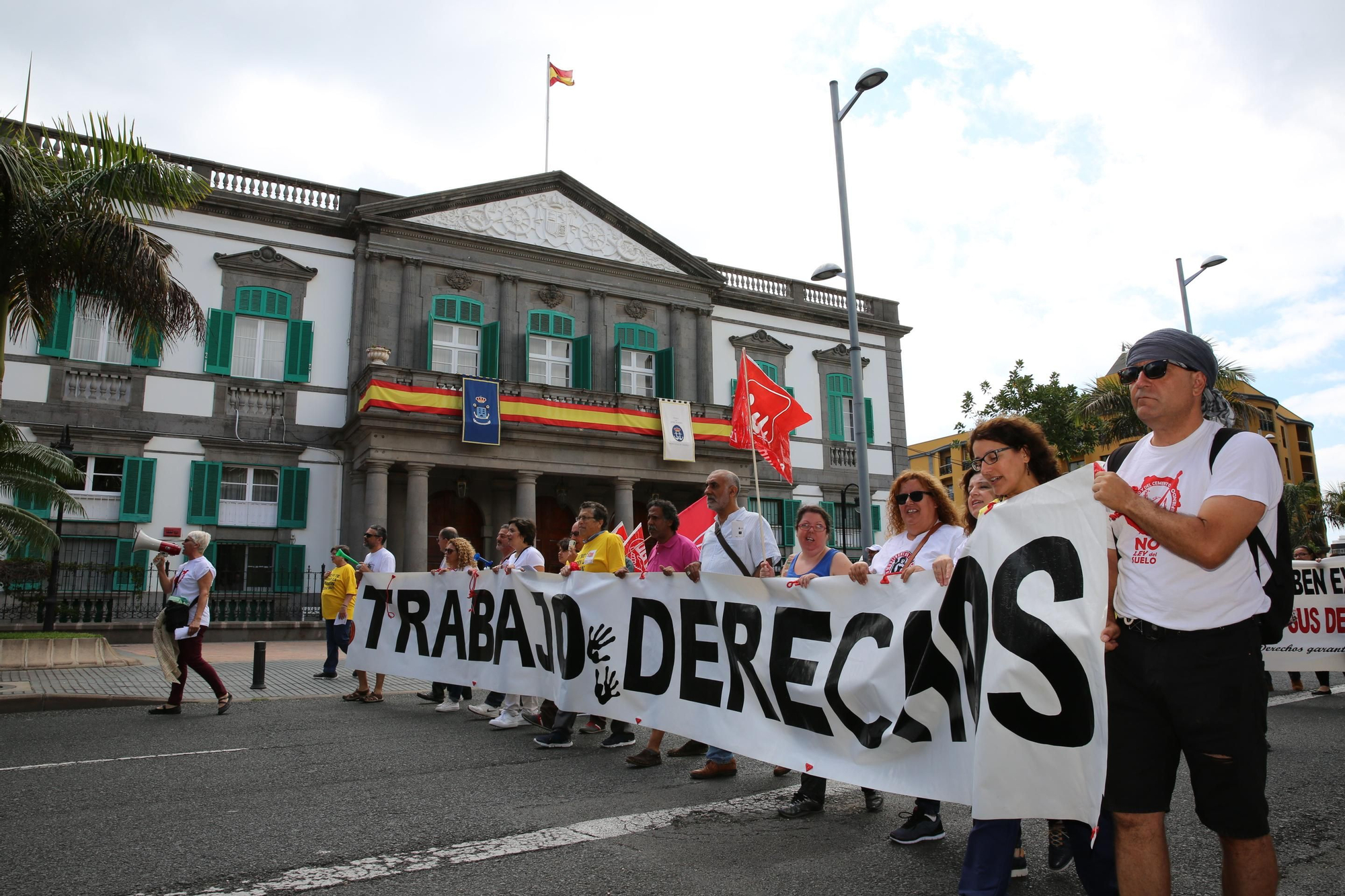 Marcha por la dignidad en Las Palmas de Gran Canaria. Alejandro Ramos.