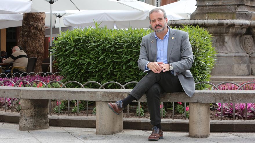 Rafael Robaina, candidato a rector de la ULPGC. (ALEJANDRO RAMOS)