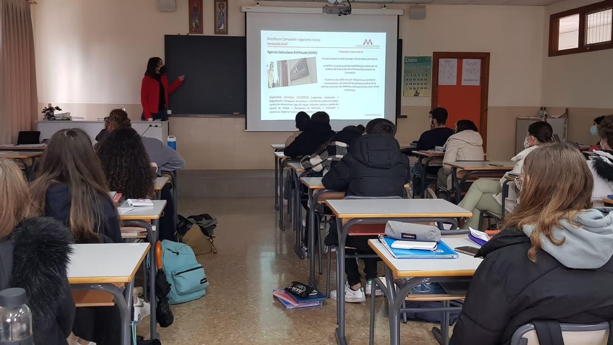 Un instituto de la Comunitat Valenciana.