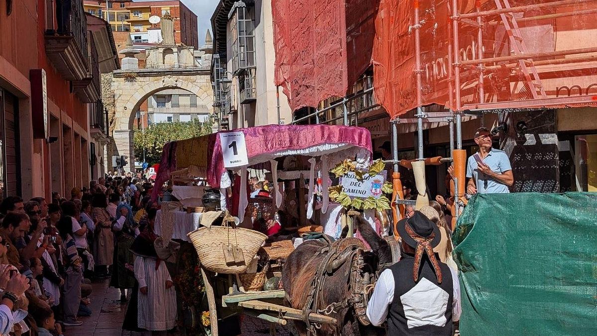 Pendones y Carros Engalanados en las Cantaderas 2026 de San Froilán