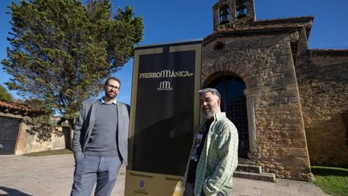 Dos de los creadores de la aplicación PrerromanicApp.