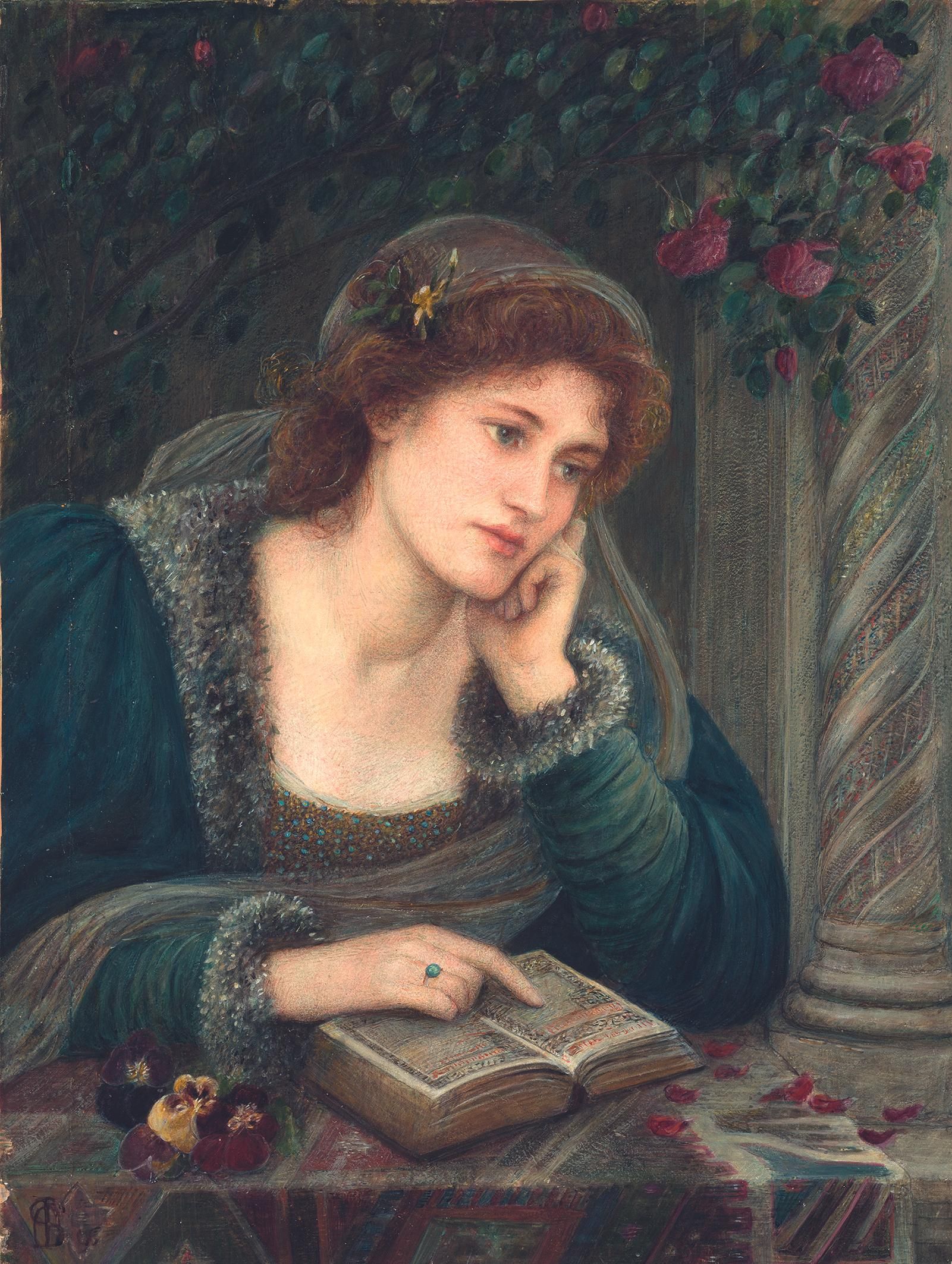'Beatriz' (1896), de Marie Spartali Stillman