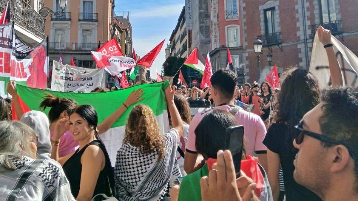 Manifestación por Palestina este miércoles por la mañana en Madrid, junto al Ministerio de Exteriores