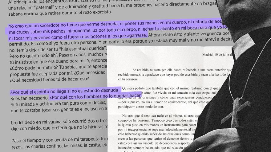 Cómo Ana se enfrentó al cura exorcista que abusó sexualmente de ella durante siete años: “Tú no puedes estar como si nada"