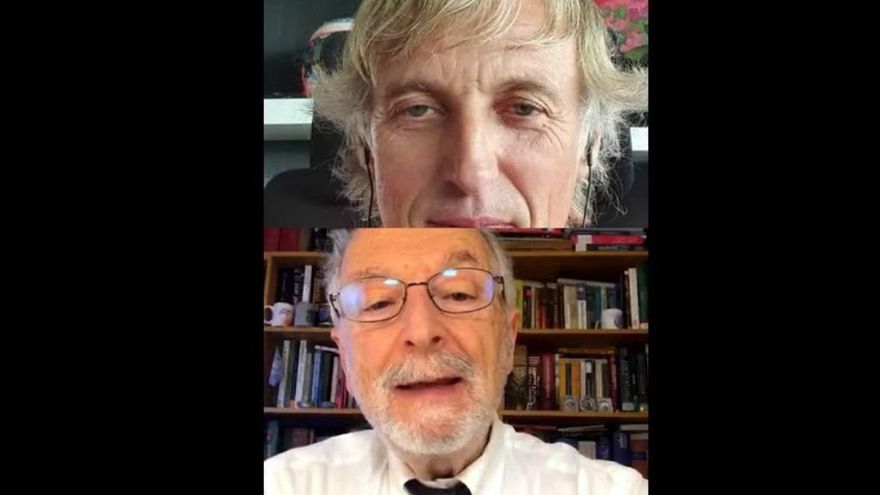 Jesús Calleja conversa en Instagram con el experto Luis Enjuanes.