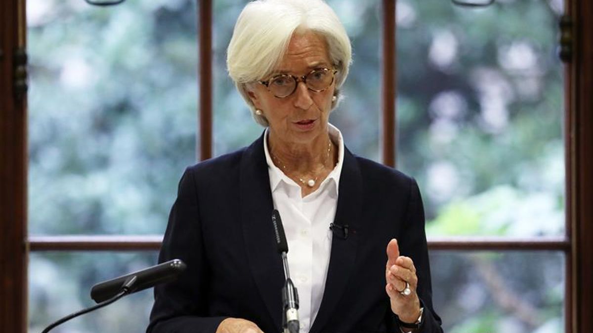 Christine Lagarde, directora gerente del FMI.