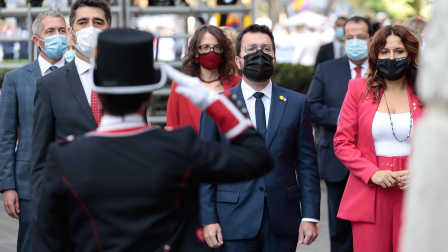 El independentismo llama a movilizarse por la Diada y PSC y 'comuns' piden aprovechar la mesa de diálogo