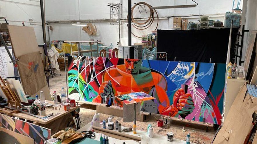 El autor del mural póstumo de Josep Renau da un ultimátum a la Generalitat Valenciana y abre una web divulgativa