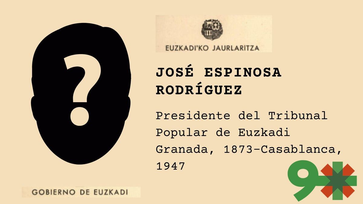 José Espinosa Rodríguez, presidente del Tribunal Popular de Euzkadi