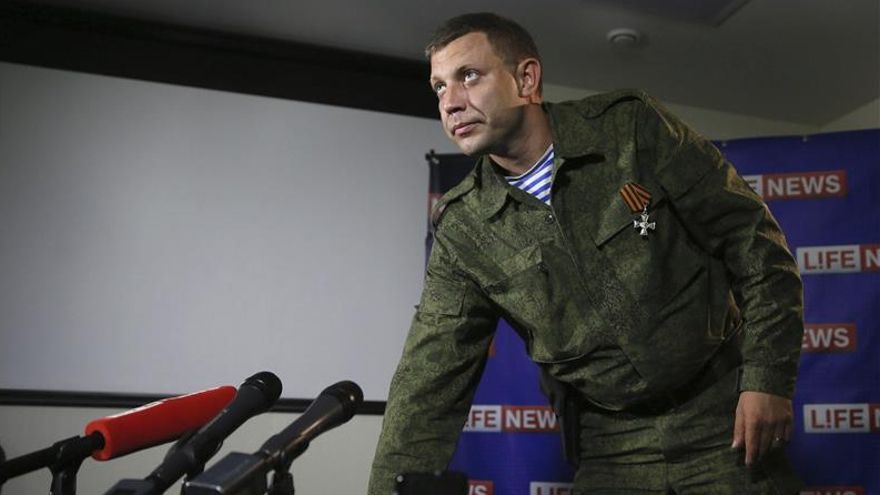 Zajárchenko y Plotnitski, elegidos líderes separatistas en Donetsk y Lugansk