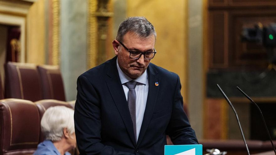 Archivo - El diputado de Junts Josep Maria Cervera interviene durante una sesión plenaria, en el Congreso de los Diputados, a 12 de diciembre de 2023, en Madrid (España). El Pleno del Congreso acoge hoy el primer debate de la proposición de Ley de Amnistí