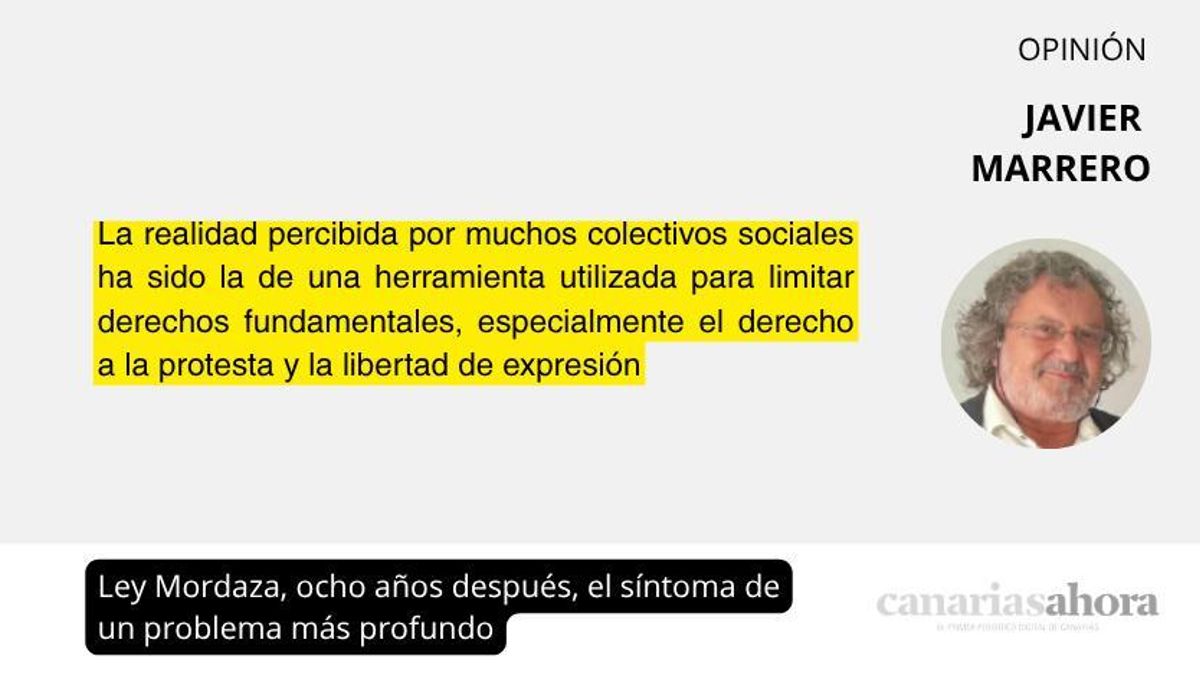 Ley Mordaza, ocho años después, el síntoma de un problema más profundo