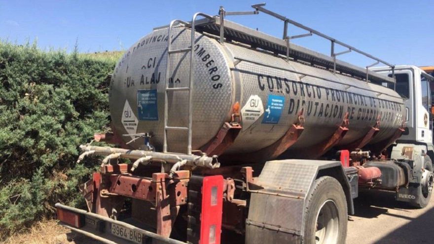 Más de treinta municipios de Guadalajara han necesitado camiones cisterna tanto por averías como por necesidad de abastecimiento