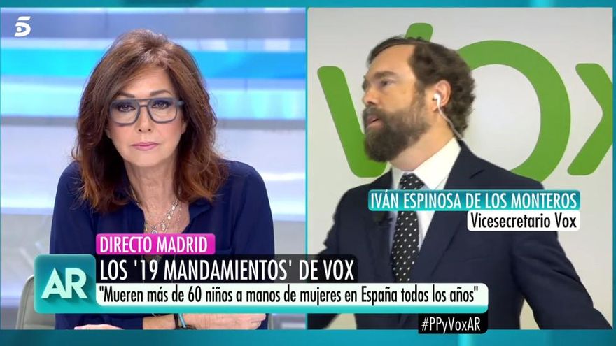 Espinosa de los Monteros, indignado al escuchar la respuesta de Quintana
