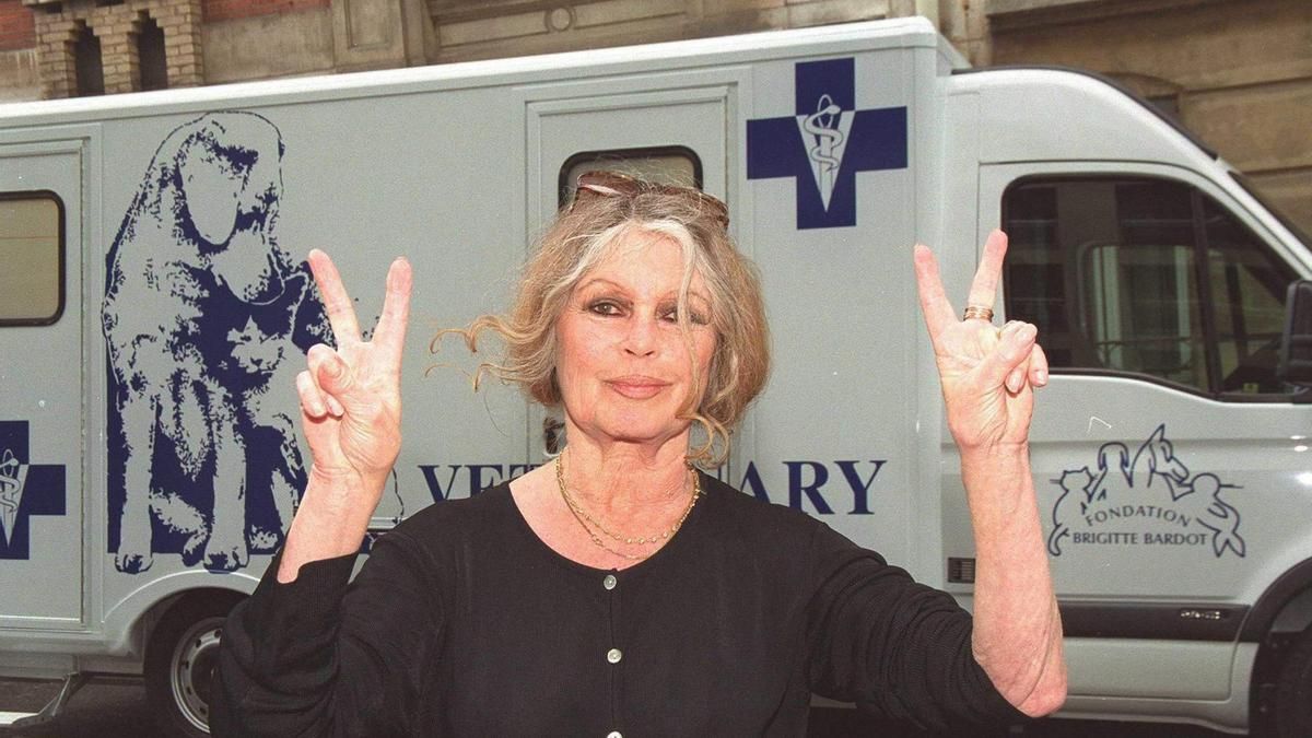 La actriz Brigitte Bardot