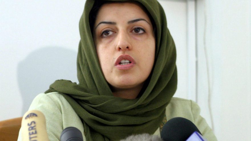 Denuncian la detención "violenta" en Irán de la premio Nobel de la Paz Narges Mohammadi