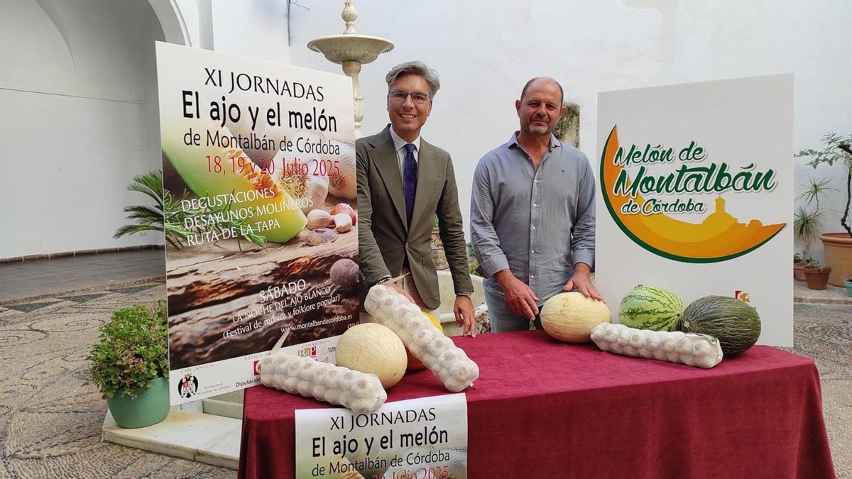 Montalbán promociona sus productos en las XI Jornadas del Ajo y del Melón
