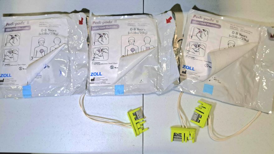 Un juzgado investiga una presunta falsificación de parches desfibriladores para niños en ambulancias canarias