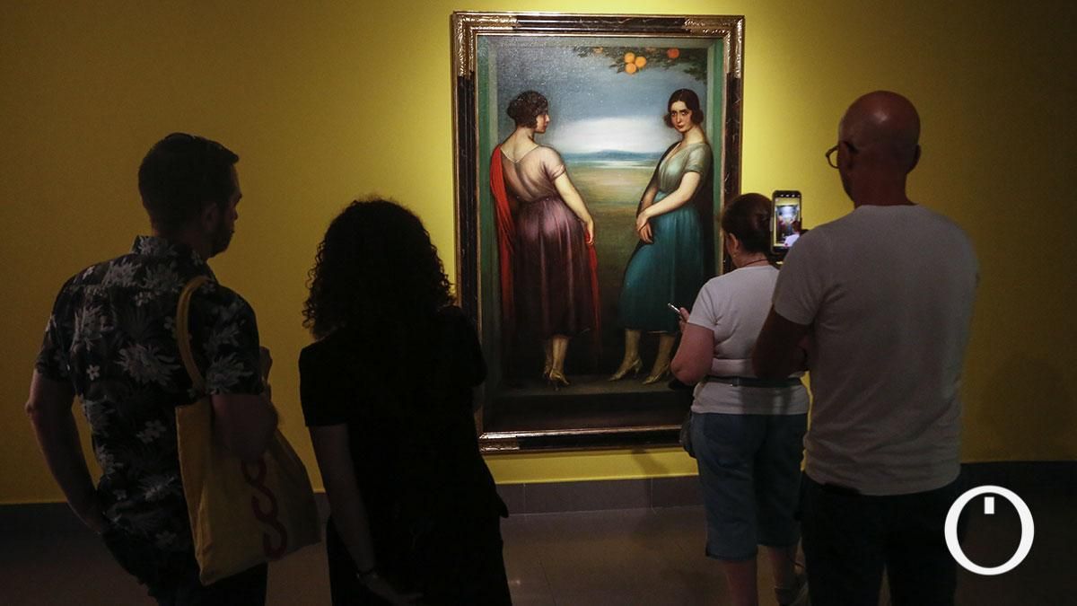 Inauguración de la Exposición "Mujeres" Romero de Torres y grandes artistas contemporáneos en la Fundación Cajasol