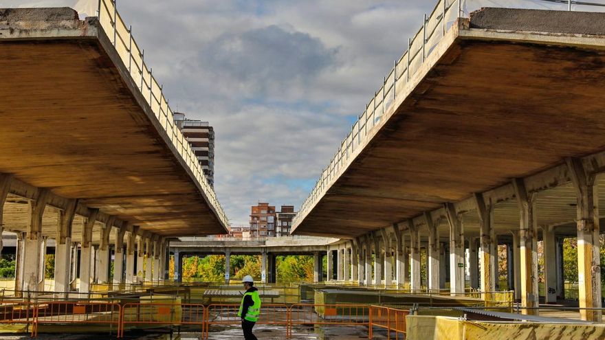 Las obras planificadas en Arganzuela para 2024: reforma en la piscina de Peñuelas, Mercado de Legazpi, cambios en el Tierno Galván...