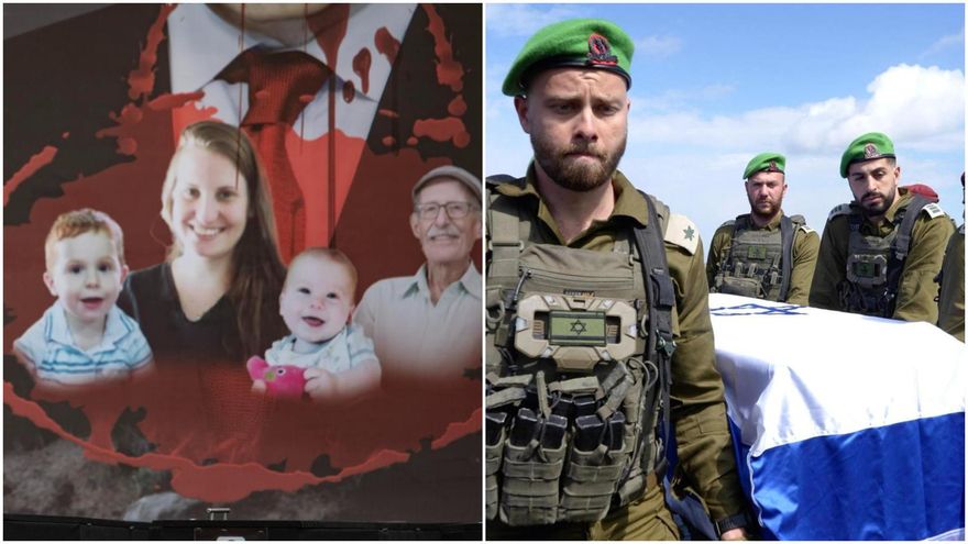 Hamas entregó los primeros cuatro cadáveres de rehenes, entre los que están los argentinos Shiri, Ariel y Kfir Bibas