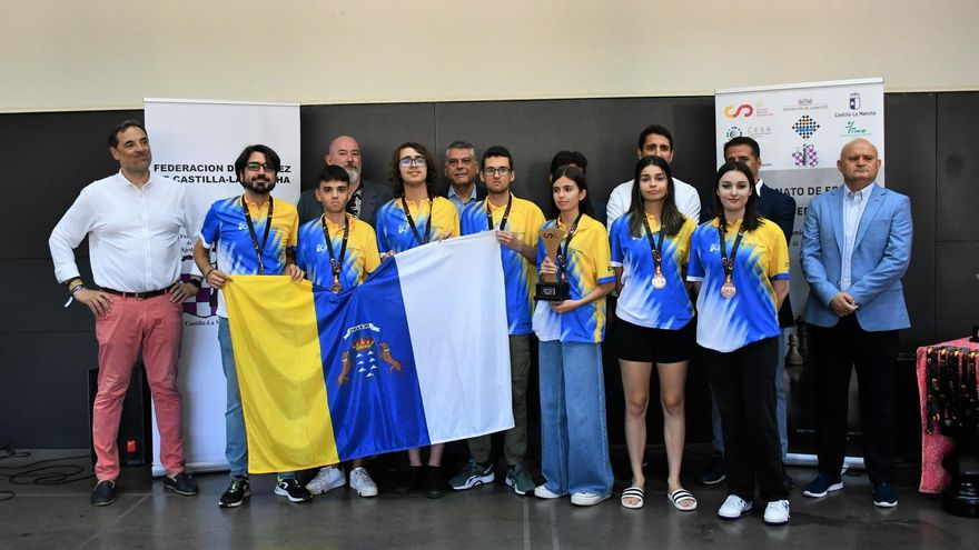 Canarias, tercera en el Campeonato de España de ajedrez