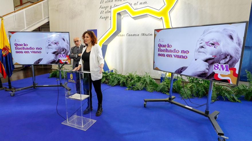 La negociación entre IUC y Podemos hace tambalear la candidatura de Sara Ramírez al Cabildo de Gran Canaria