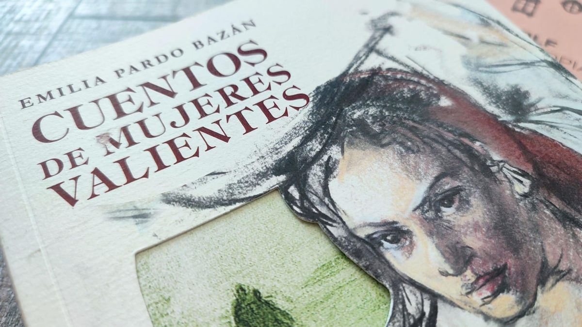 Portada del libro 'Cuentos de mujeres valientes', de Emilia Pardo Bazán.