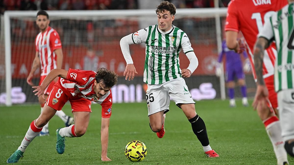 Las imágenes del UD Almería - Córdoba CF