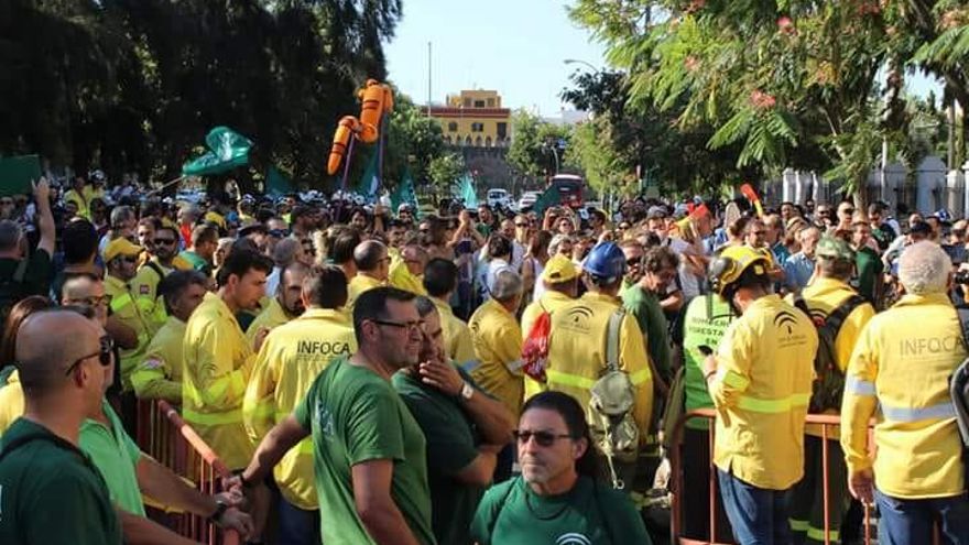 Trabajadores del Infoca en Andalucía irán a la huelga el 1 de junio para presionar por su situación laboral