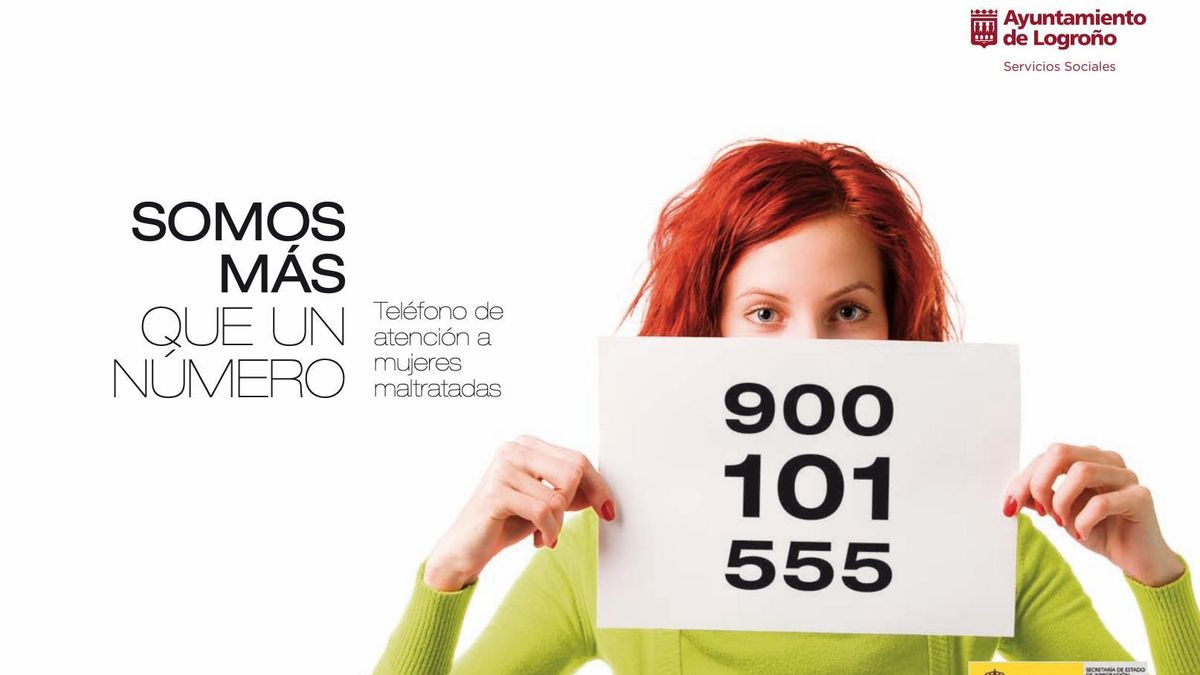 Campaña actual del teléfono de urgencias para mujeres maltratadas
