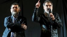 Jordi Sánchez y Jordi Cuixart.