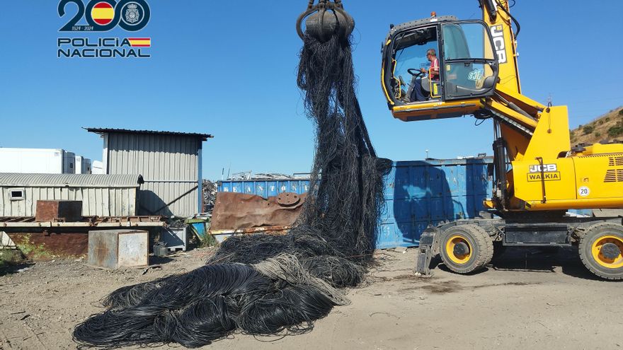 Cuatro detenidos por robar ocho toneladas de cobre en varios negocios de Madrid y Oviedo