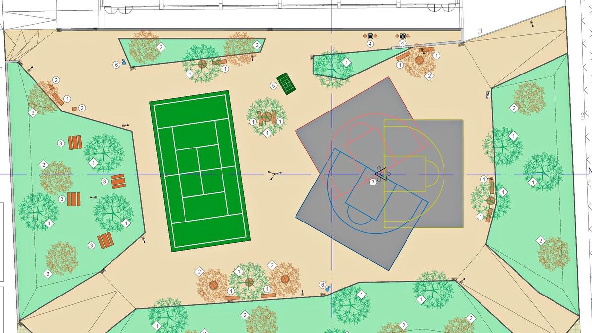 León invertirá 330.000 euros en un jardín con árboles junto al polideportivo de Puente Castro, cerrado nada más construirse