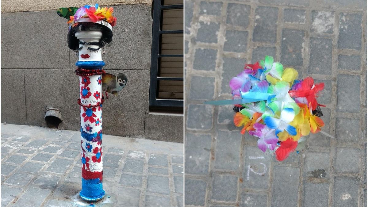 Pinta Malasaña 2019 - "Bolardo 12"