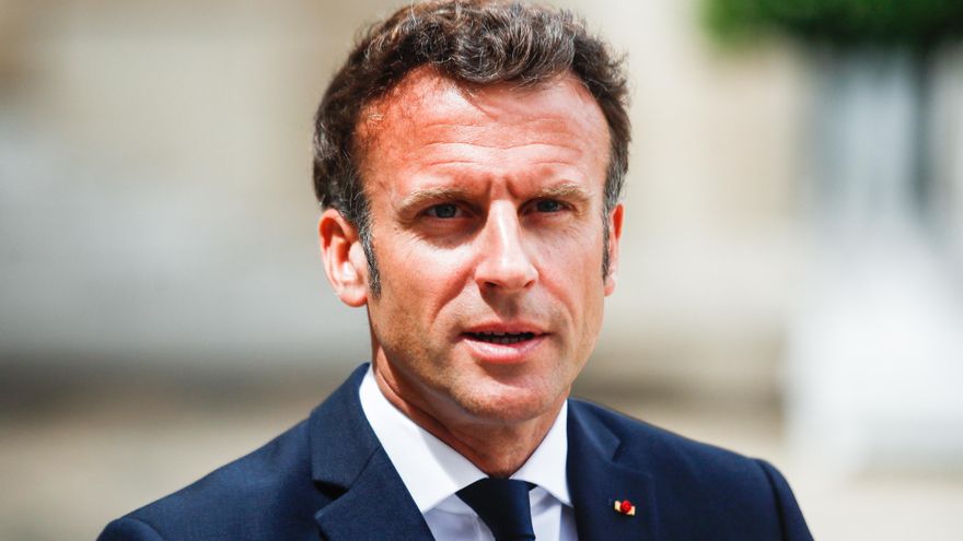 Imagen de archivo del presidente francés Emmanuel Macron. EFE/EPA/Mohammed Badra
