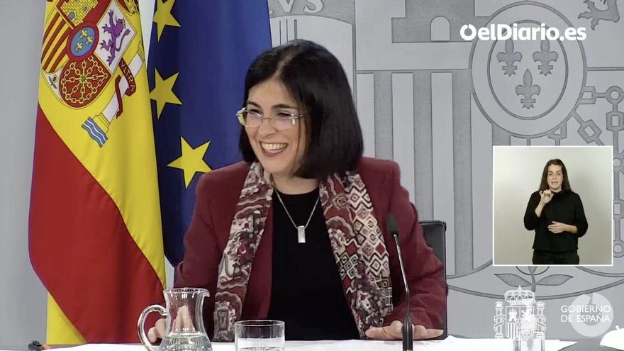 Carolina Darias, ministra de Sanidad.