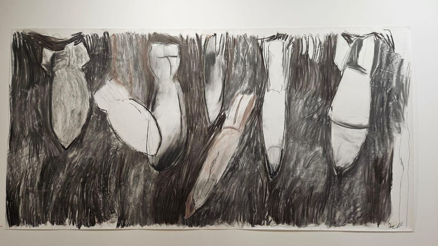 Obra 'Cotidiano y atemporal', de la artista Marta Valledor, una de las cuatro adquisiciones del Ayuntamiento de Santander en ArteSantander 2025