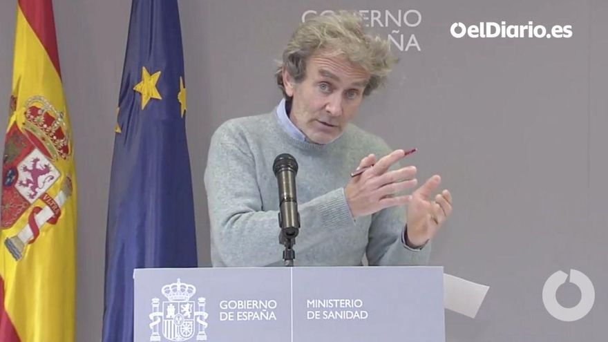 Fernando Simón en rueda de prensa