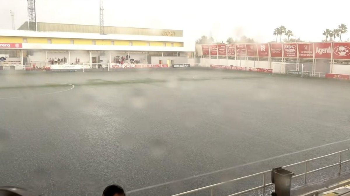 Suspendido por la lluvia el partido entre el Utrera y el Córdoba B