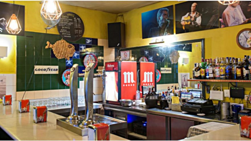 Interior de el Pez Gordo