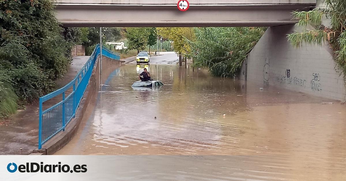 El Govern pide evitar desplazamientos innecesarios ante las fuertes lluvias de este domingo en Catalunya