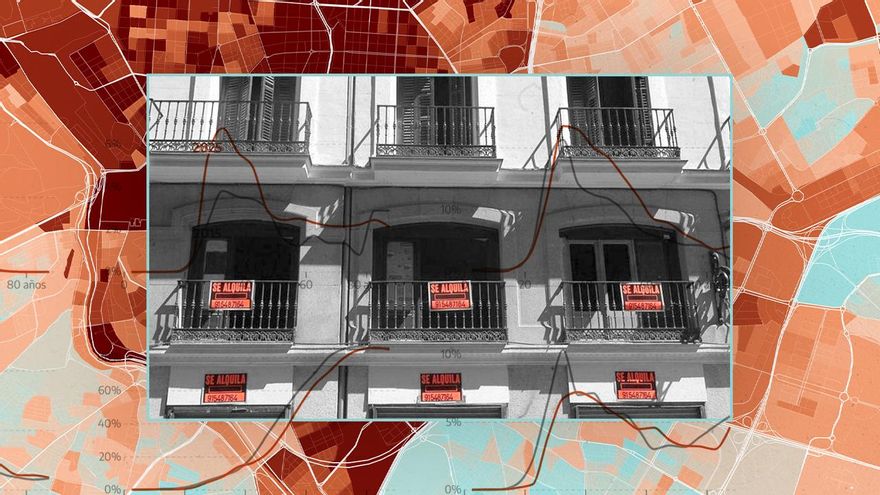 Quiénes son las casi tres millones de personas que viven ahogadas por el alquiler en España