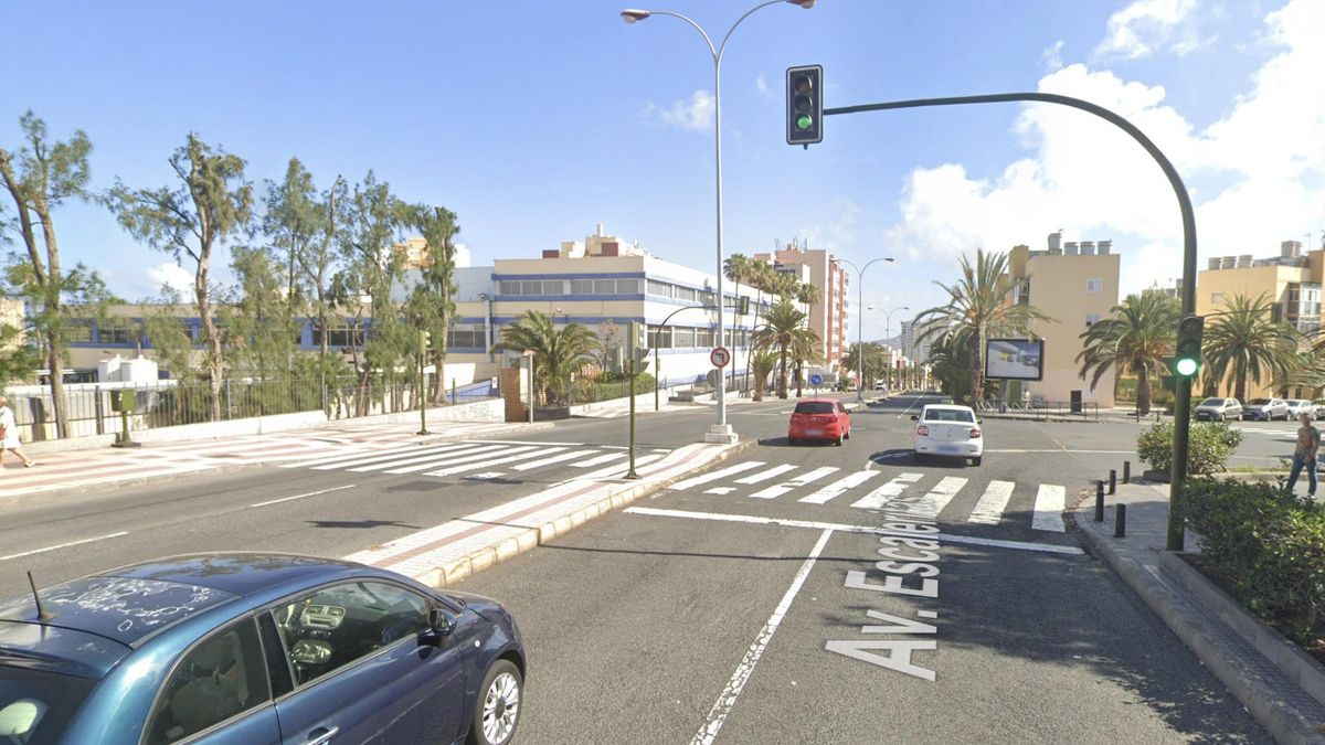 Avenida Escaleritas de Las Palmas de Gran Canaria.