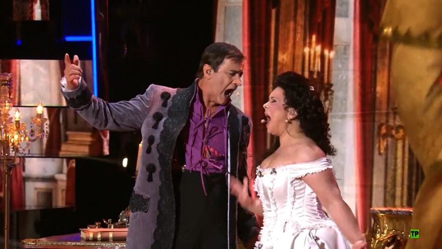 Jesulín de Ubrique y María José Campanario en 'Tu cara me suena'