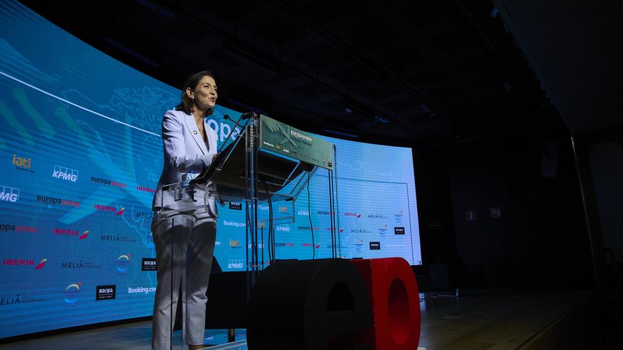 La ministra de Industria, Comercio y Turismo, Reyes Maroto.