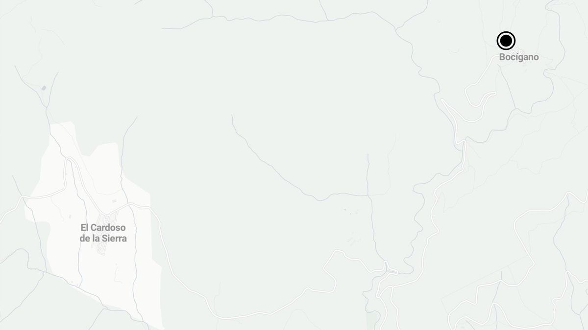 Mapa de la zona donde ha ocurrido el suceso. EUROPA PRESS