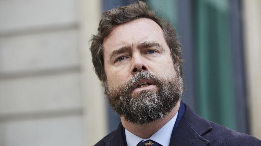 El portavoz parlamentario de Vox, Iván Espinosa de los Monteros