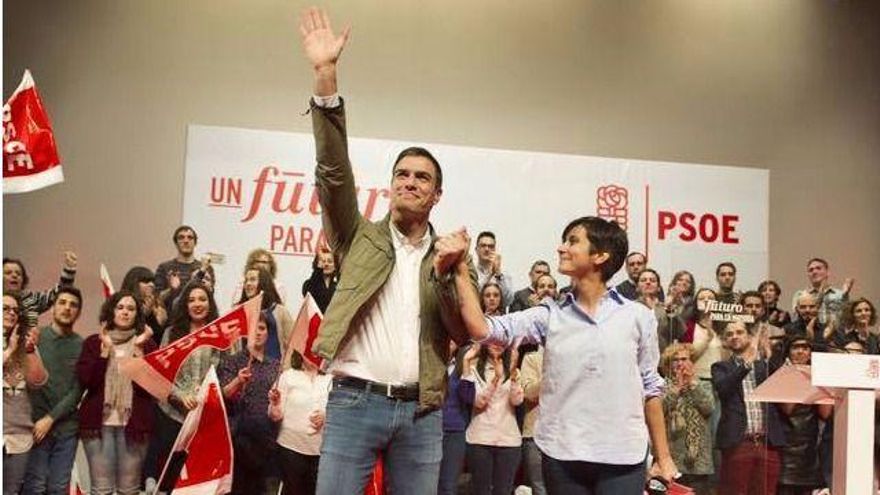 Pedro Sánchez e Isabel Rodríguez