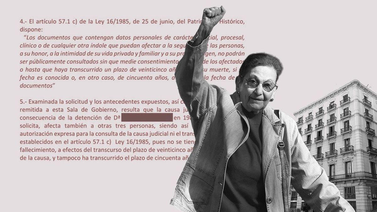 Las trabas de los archivos para que Blanca Serra sepa qué policías franquistas la torturaron: "Es muy frustrante"